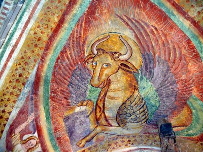 Medieval Fresco Fragments by Unbekannt Unbekannt